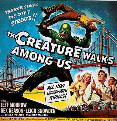 The Creature Walks Among Us (1956)