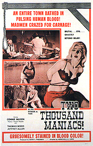 Two Thousand Maniacs! (1964)