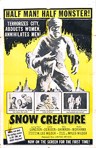 The Snow Creature (1954)